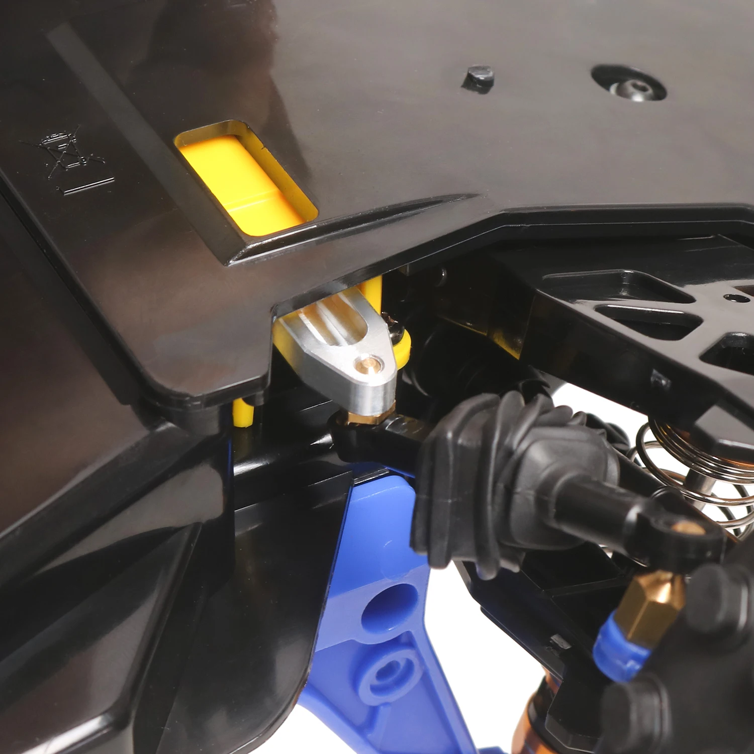 KYX Racing Aluminum Steering Bridge Upgrades Parts Accessories for 1/10 RC Car Tamiya The Bigwig 2017