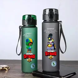 Anime Cartoon Brawl Stars Print Collection First Portable Large Capacity Frosted Spring Bottle Summer Birthday Gift Peripheral