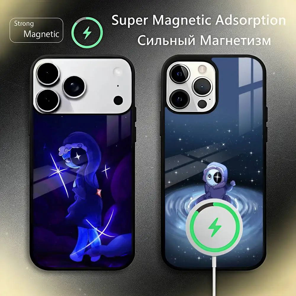 

A-Astro D-Dandys Game World Phone Case For IPhone17 16 15 14 13 12 11 Plus Pro Max Plus Wireless Charger Cover Funda