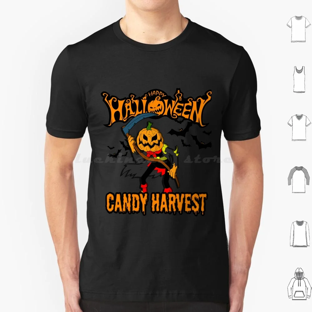 Halloween Candy Harvest T Shirt 6xl Cotton Cool Tee Pretend Im His Hers Couple Matching Helloween Black Friday Fashionable Lazy