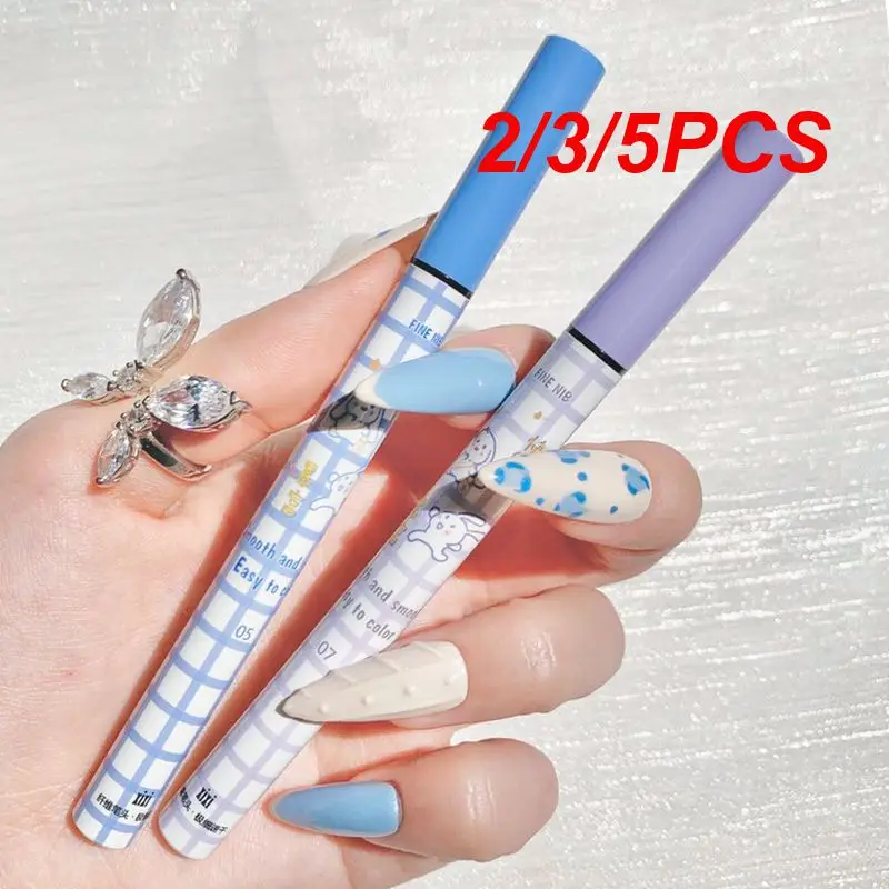 2/3/5PCS Long-lasting Quick Eye Liner Brown Non-smudge Liquid Eyeliner Eye Makeup Waterproof Eyeliner Liquid Eyeliner Pen