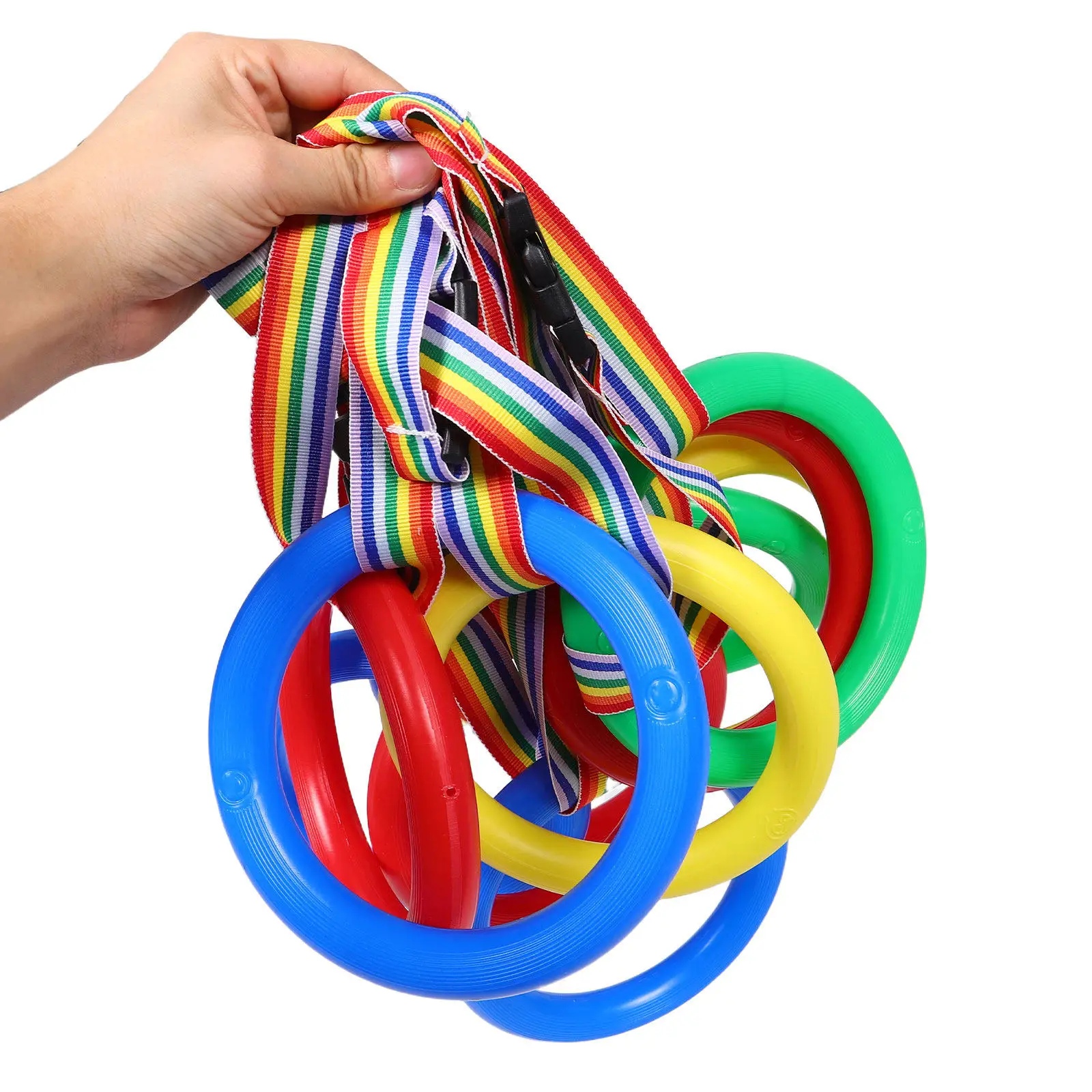 

Набор из 16 штук: веревка-поводок с ручками для дошкольников, страховочный ремень для прогулок с несколькими детьми, для детских садов, групповых мероприятий, красный