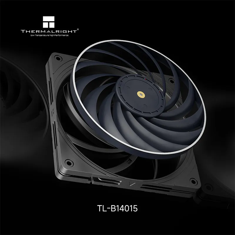 Thermalright TL-B14015 14cm Chassis Cooling Fan/140x140x15mm/13 LCP Fan Blades/Double Ball Bearings/Low Noise/PPS Frame image 6