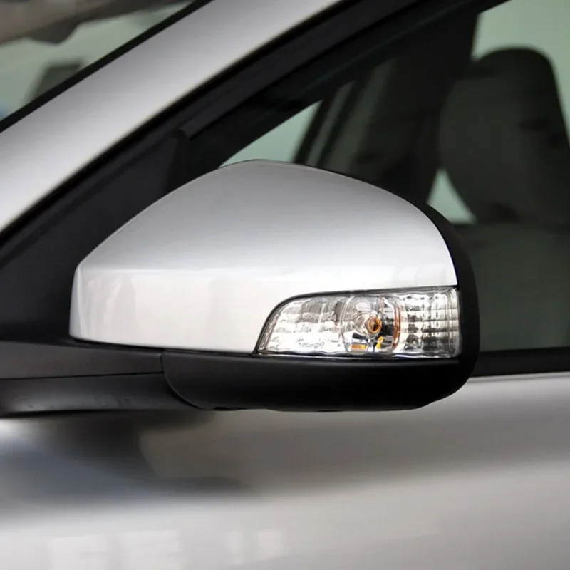 39850553 39850533 For Volvo S80 C30 2009-2013 Car Replacement Rearview Side Mirror Cover Wing Cap Exterior Door Case Trim Carbon