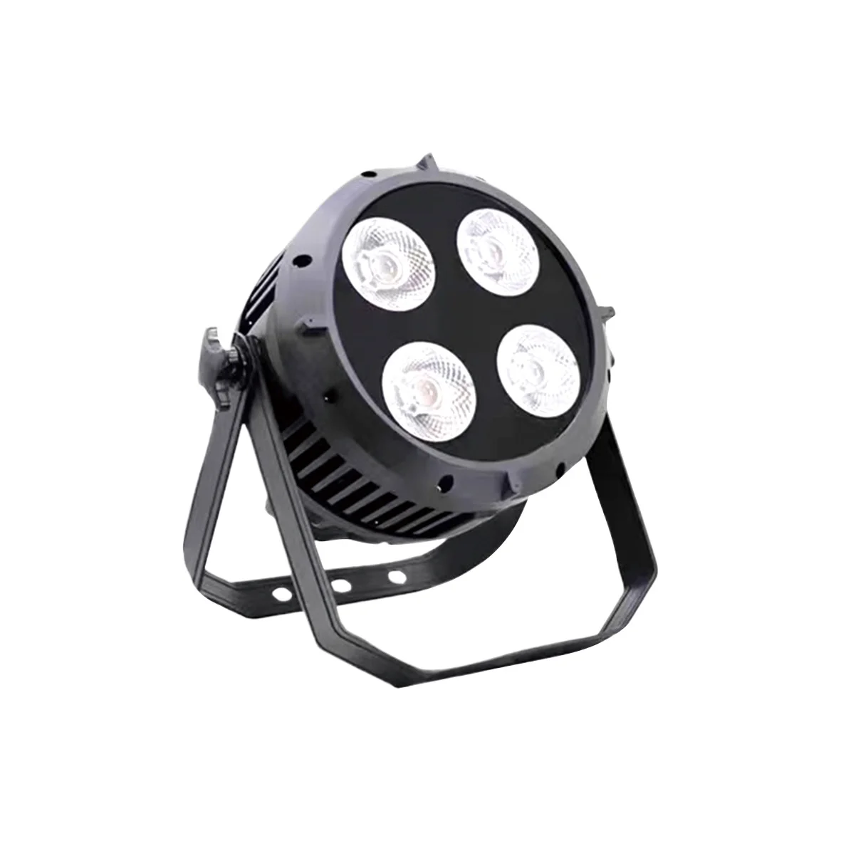 Professional 200W COB LED Spotlight 4x50W 4-Eye IP68 Outdoor Waterproof Warm+Cool White Light Beam Effect DMX512 for Warehouse