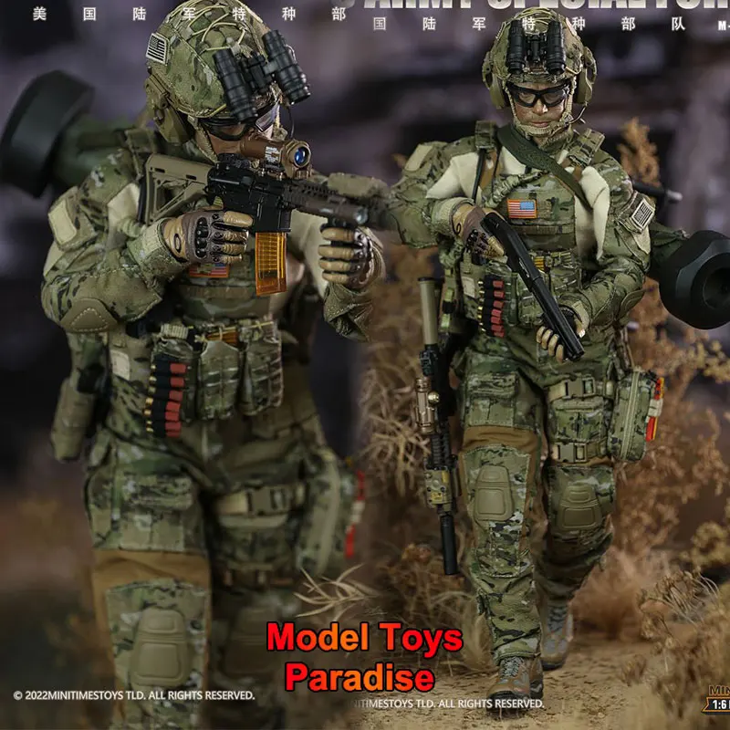 

Minitimes M042 1/6 Collectible Toys US Army Special Forces Men Soldier 12inch Full Set Action Figure Model Gifts