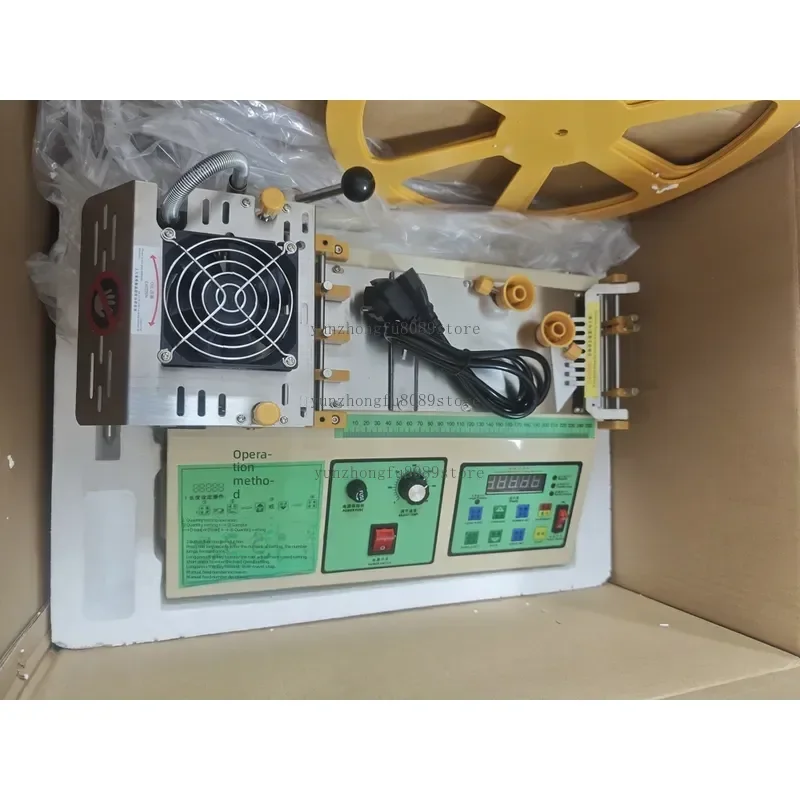 988 Computer Auto Tape Cutting Machine Hot Cold Cut For Cloth Belt Zipper Webbing Elastic Magic Adhesive Tape