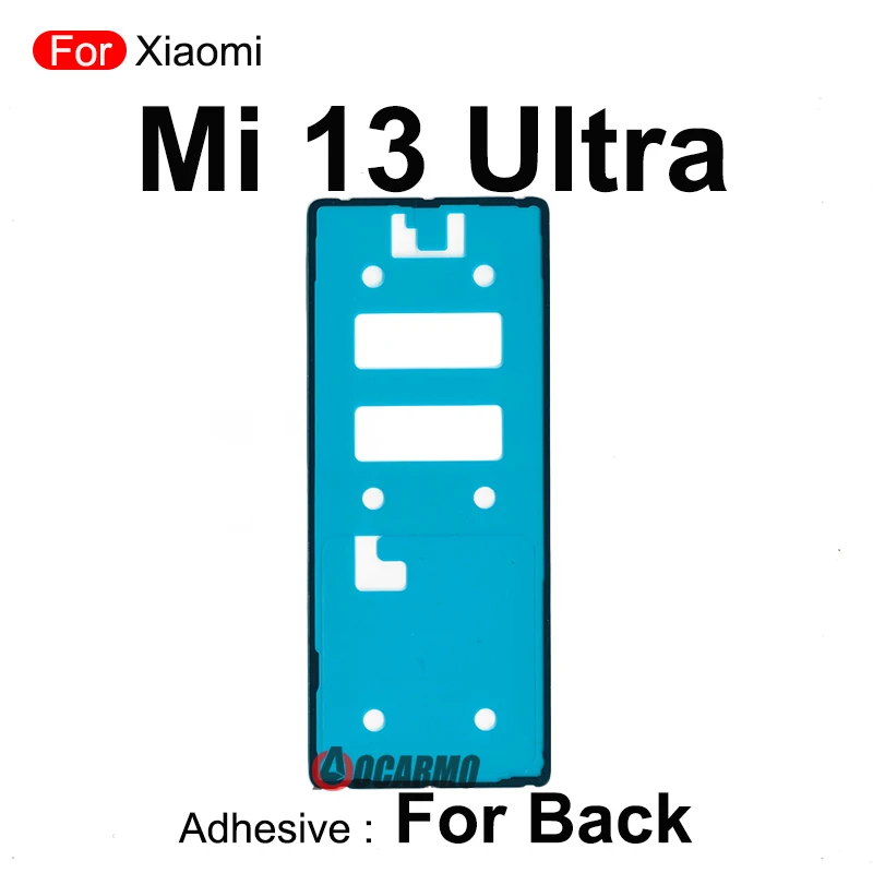 For Xiaomi 13 Ultra 13U Mi 13 Front LCD Sticker Back Cover Rear Door Adhesive Glue Replacement Part