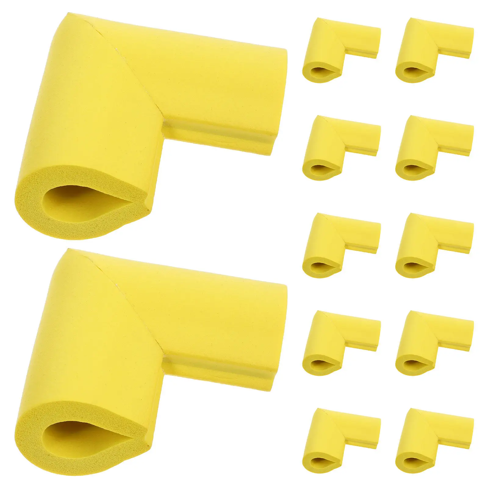 

12Pcs Furniture Corner Protector Soft Foam U-Shaped Corner Guards for Transport Moving Tables Beds Photo Frames Edge Protection