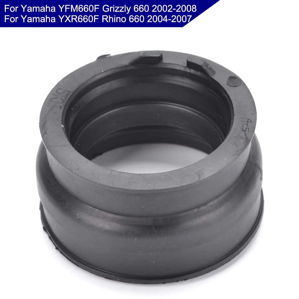 

YFM YXR 660F Motorcycle Carburetor Rubber Adapter Inlet Intake Pipe For Yamaha YFM660F Grizzly 660Q YXR660F Rhino 660 2004-2007
