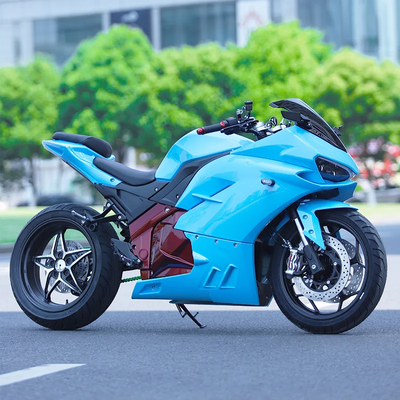 Stlf New Design Super Power High Quality Adults Electric Motorcycle 8000w Lithium Electric MotorcycleRussian Certificate