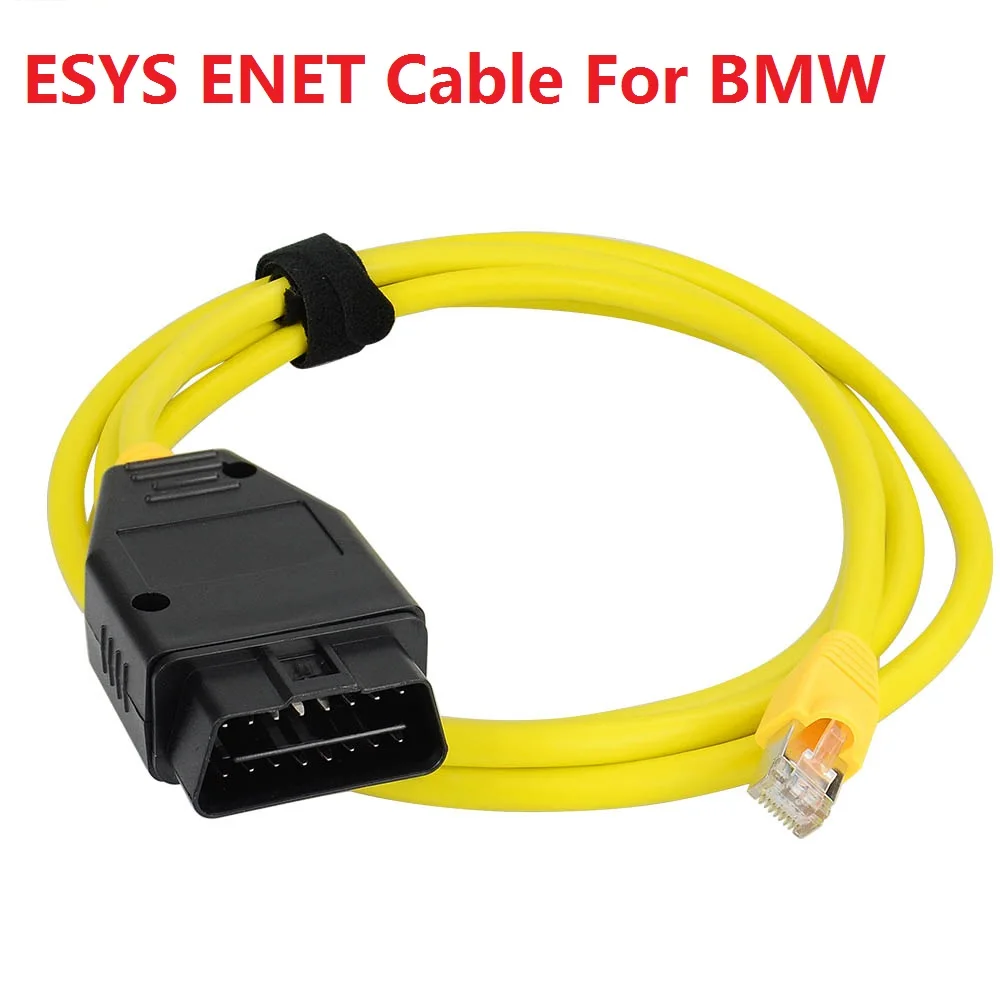 ESYS ENET Cable For BMW Hidden Data E-SYS ICOM Coding ECU Programmer OBD OBD2 Scanner F-serie Auto Car Diagnostic Cable Tools