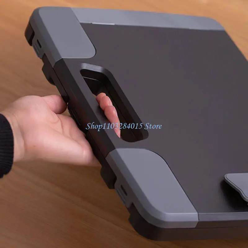 R6FF Portable Files Document Clipboard Storage for Case Multifunctional Compartment Holder Office Supply