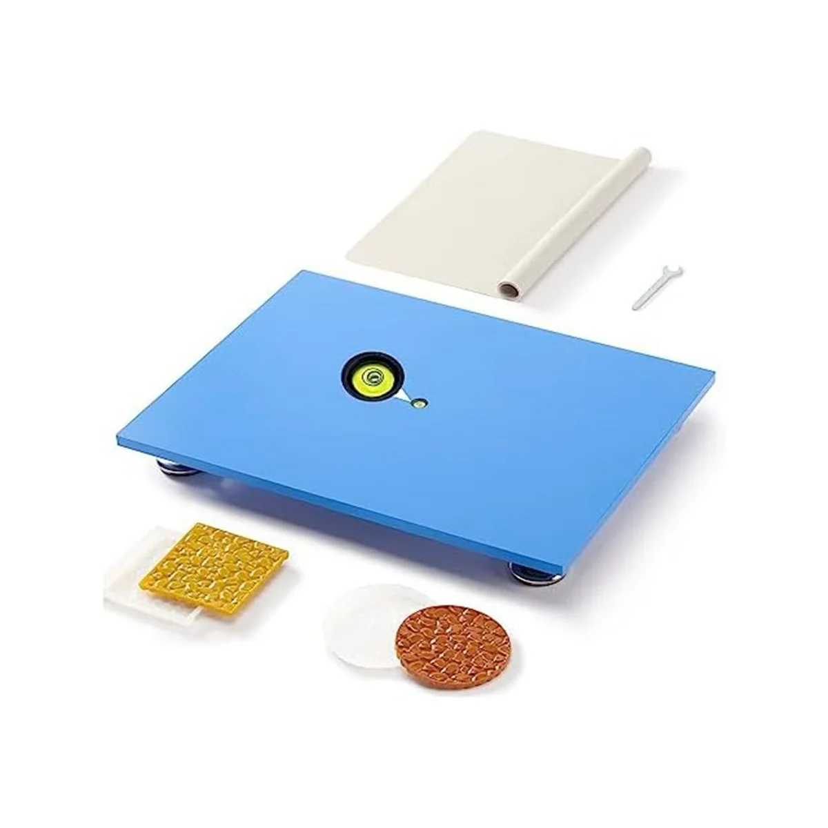 

Leveling Table for Resin Crafts - Leveling Board for Resin with Self Leveling Table Feet and Silicone Mats for Crafts