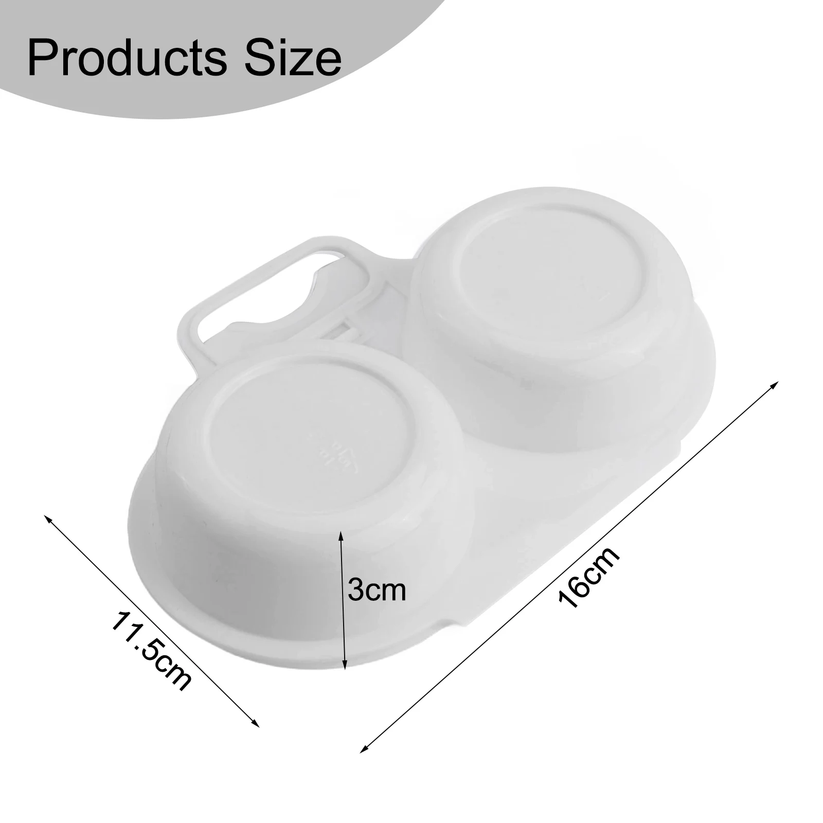 1Pc Microwave Egg Poacher For Quick Breakfast PP Steamer Cooker With Lid Easy Clean Dishwasher Safe Kitchen Gadget For Home Dorm