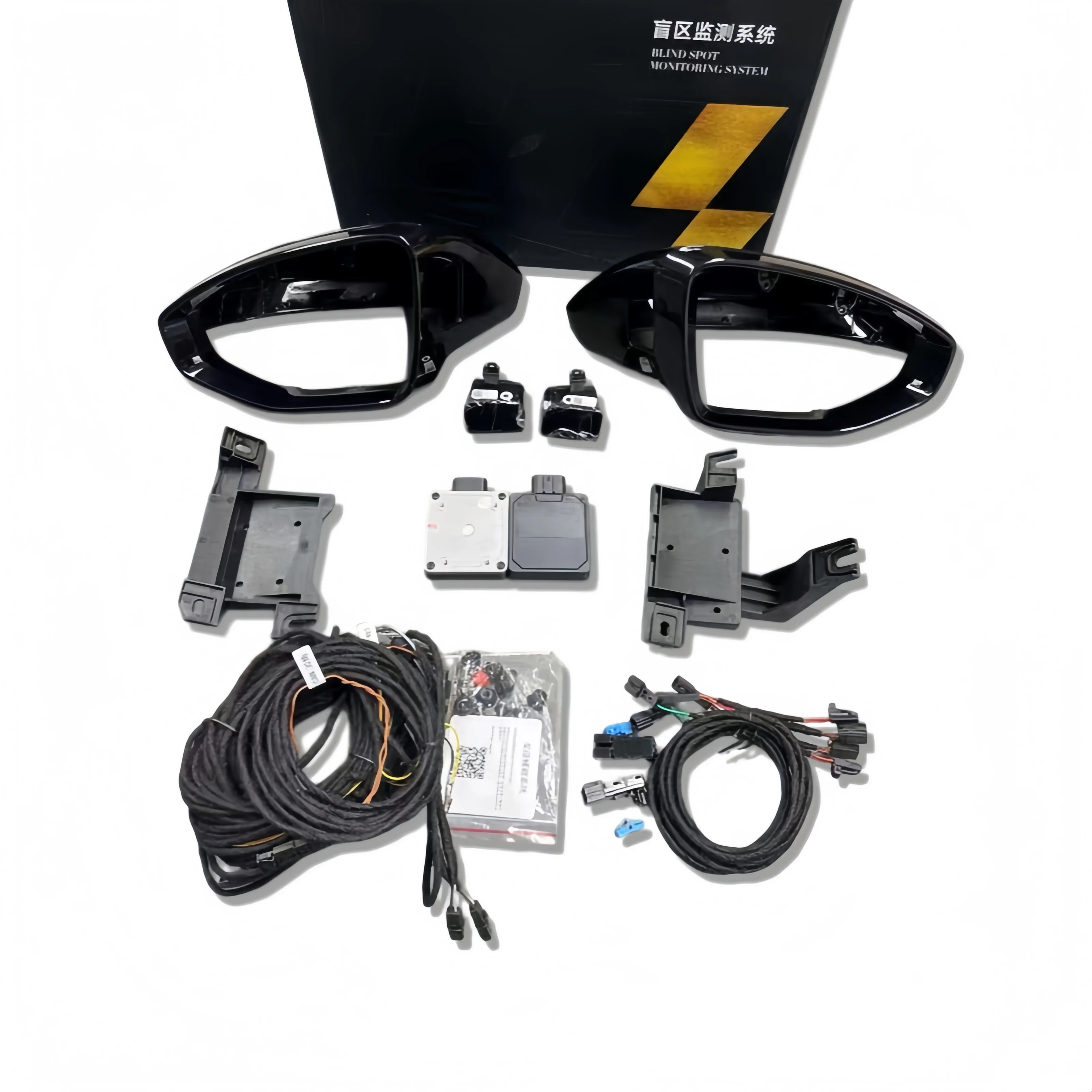 For Audi A6 S6 A7 S7 C8 Q7 PA 2020- upgraded 1:1 blind spot assist side assist Rearview mirror warning system