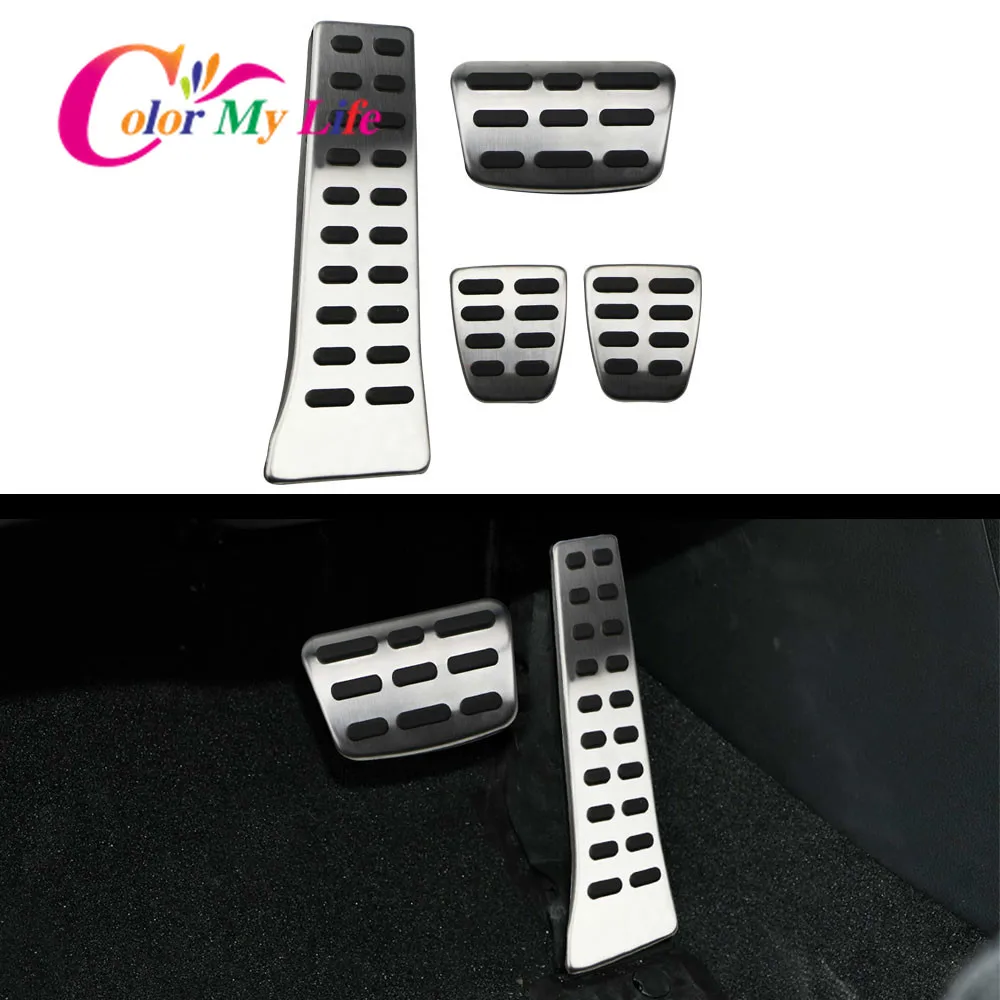 

Color My Life Car Pedals for Kia Sorento KX5 K5 Optima Sportage QL for Hyundai Sonata I40 Tucson Santa Fe IX35 Ceed MT AT Pedal