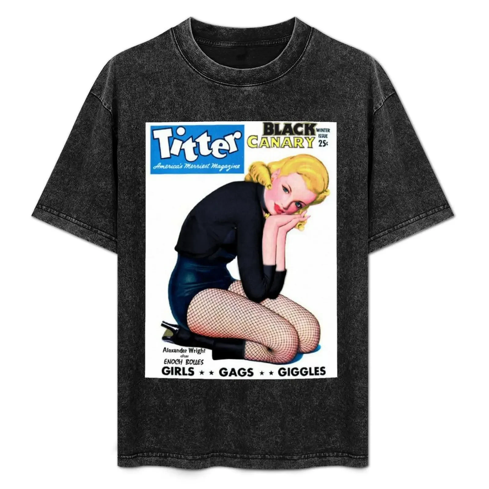 

EB Black Canary T-Shirt Urban Style Print T-Shirt