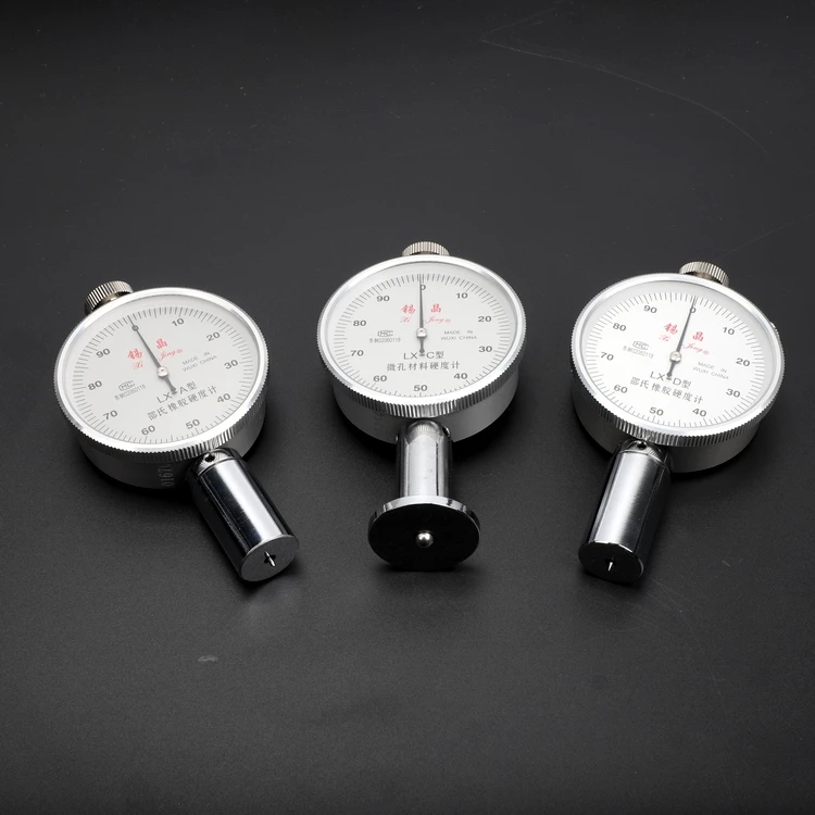 

【Wuxi Xijing】Резиновый дюрометр Шору Дюрометр LX-A/C/D Шина Пластиковая пена Кожа