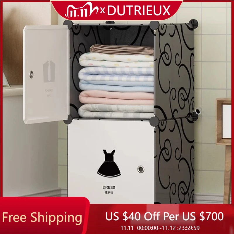 

Bedroom Cube Closet Organizer Partitions Plastic Partitions Organizer Wardrobe System Minimalist Storage Muebles Home Furniture