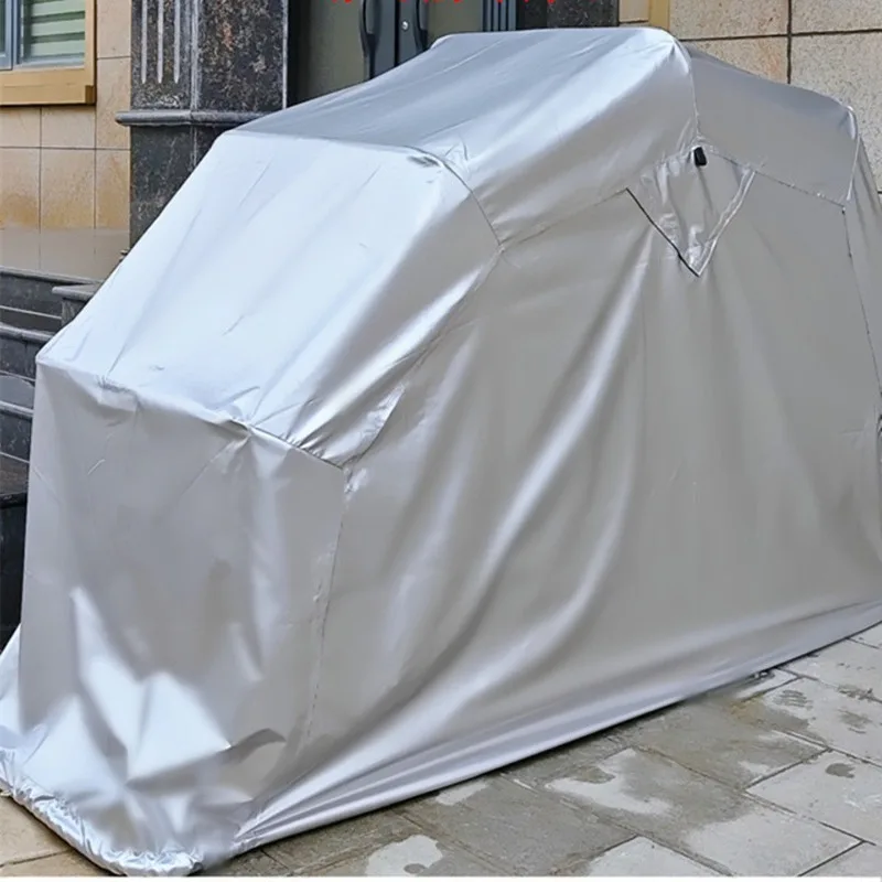 Fixed parking shed, mobile folding canopy, dust-proof outdoor