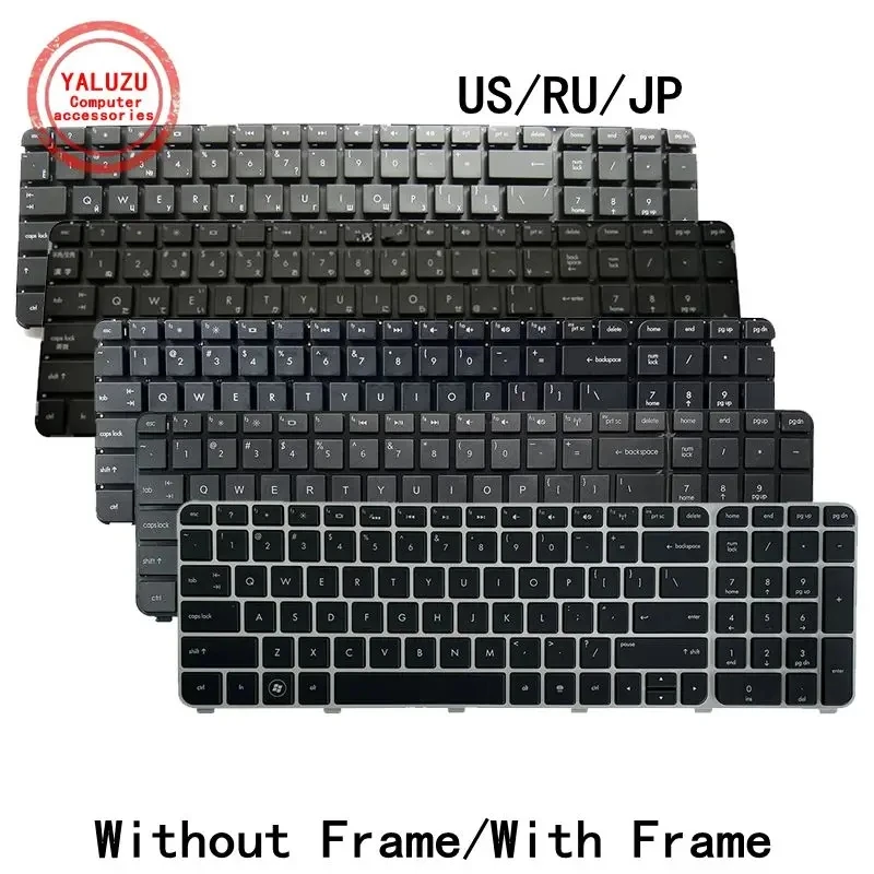 

US/RU/JP English/Russian/Japanese NEW Laptop Keyboard For HP Pavilion DV7 DV7-7000 DV7-7100 DV7T-7000 DV7-7200