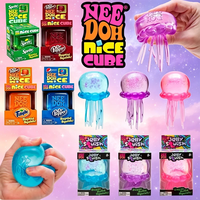 brinquedo-antiestresse-nee-doh-jellyfish-cube-brinquedo-sensorial-macio-para-alivio-de-estresse-needoh-para-criancas-e-adultos