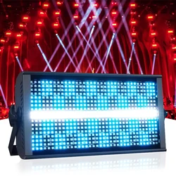200W High brightne LED 48+8 Segement RGBW Strobe DMX512 Stage Lighting Washer Effect Club Night Party Dj Disco Horse Racing Lamp