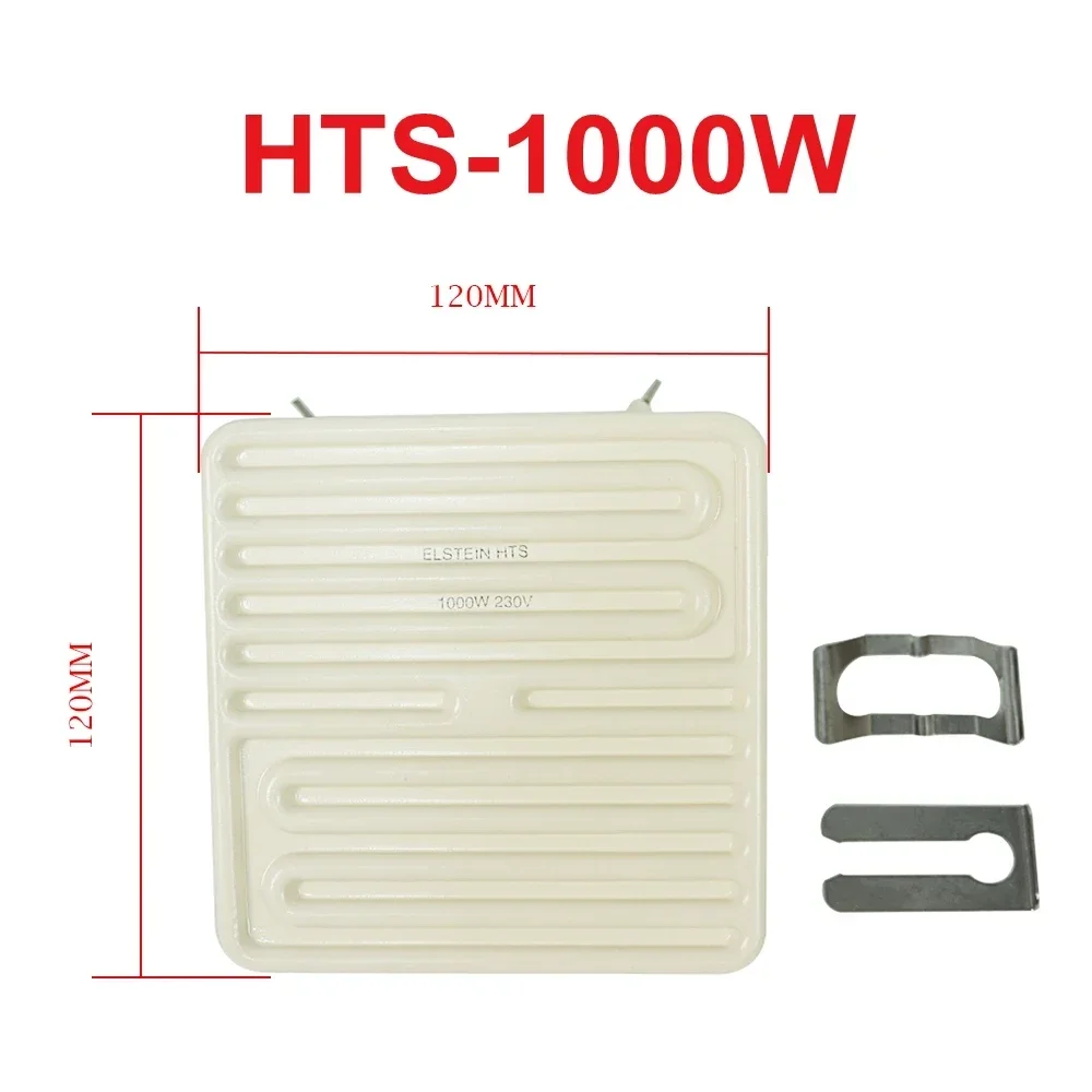 

Оригинальная керамическая пластина серии Elstein HTS 250 Вт, 500 Вт, 1000 Вт, 120X120 мм, 220 В для BGA, лабораторное промышленное использование с зажимами