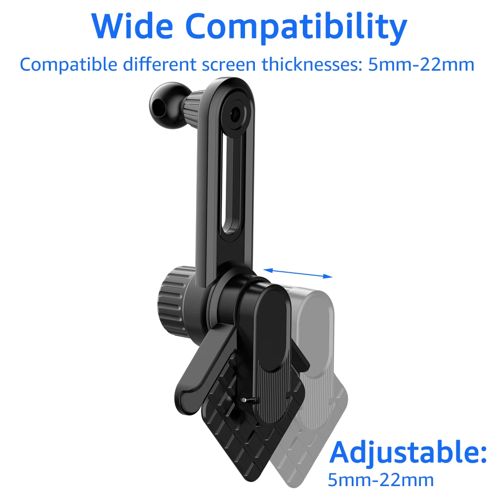 iBudim Car Display Screen Phone Holder Mount Universal Magnetic Cellphone Stand Car Screen Side Phone Support for iPhone MagSafe