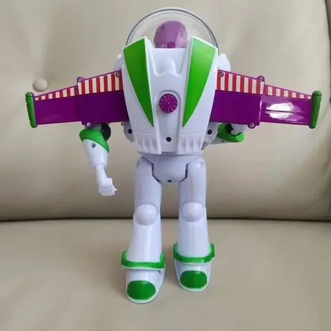 Electric Walking Space Robot Doll Movable Joint Model Toy Creative Birthday Present Decorative Play Gift For Kids Boys Children