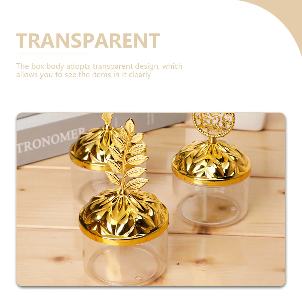 

12pcs Candy Box Christmas Transparent Storage Containers for Wedding Party Favor Gifts Sugar Chocolate Packaging