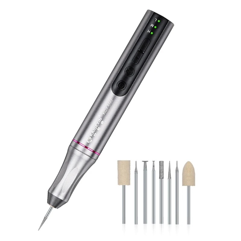 

Polishing Pen WIth 8pcs Grinding Drills Low Noise Handheld Small Electric Grinding Engraving Machine For Phone Repair