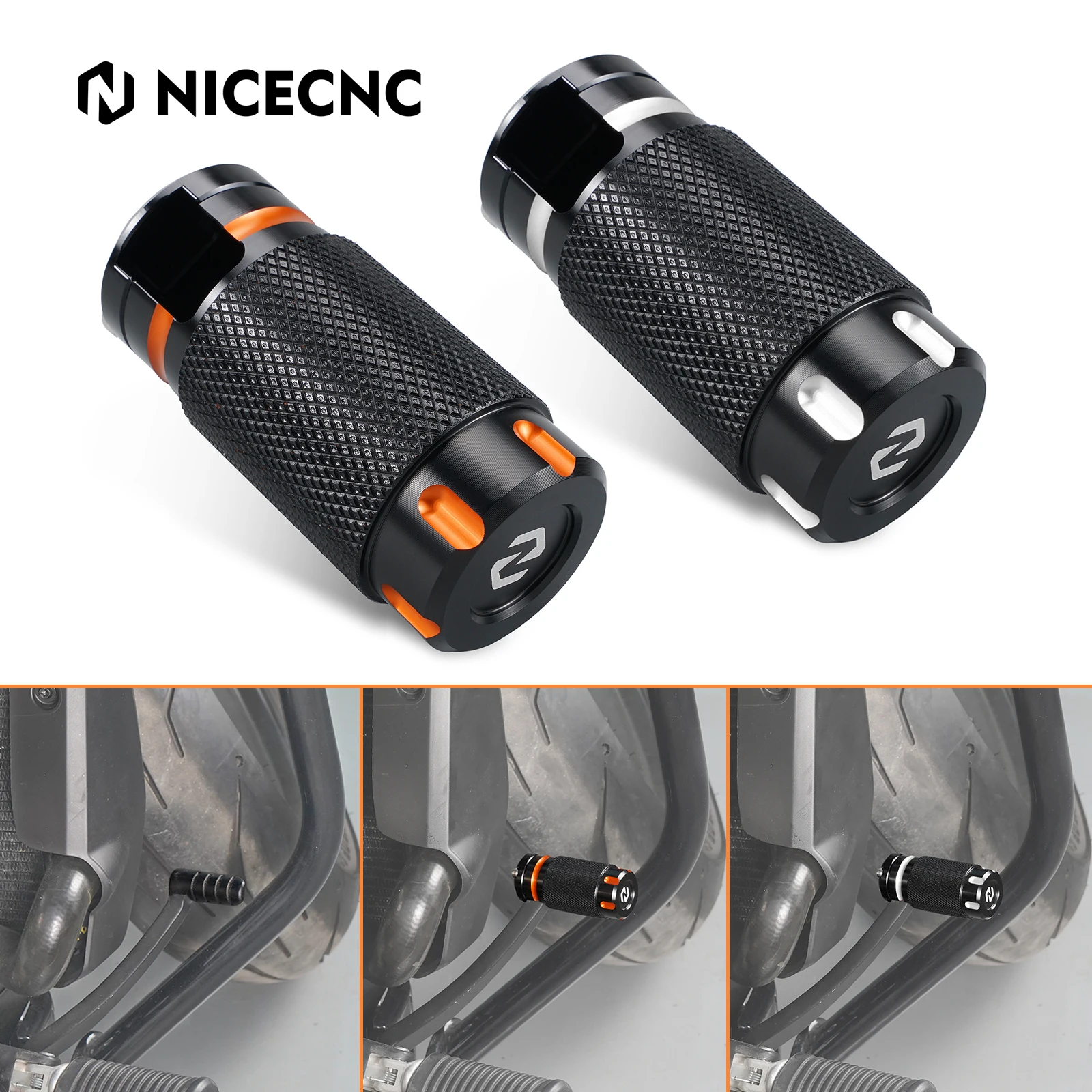 

Motorcycle Knurled Brake Pedal Peg Brake Lever Tip for Harley RH1250S Sportster S 2021-2024