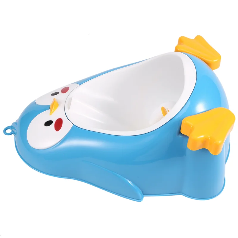 A63T-طفل رضيع قعادة المرحاض التدريب البطريق الأطفال الوقوف العمودي مبولة الأولاد تبول الرضع طفل الحائط #3