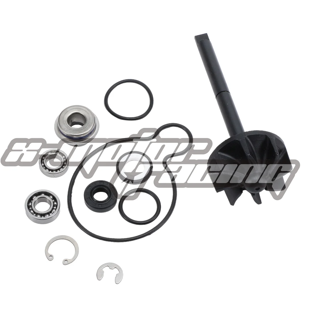 

Water Pump Impeller Shaft Repair Kit For SUZUKI AN650 Burgman SkyWave 2003-2004 17400-10G00 O-ring Gasket Seal Rebuild Set