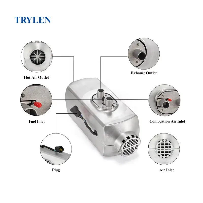 Directe bron 8KW/5KW dieselverwarmer, kosteneffectieve parkeerluchtverwarmer met bulkprijs voor bedrijfsvoertuigen ​