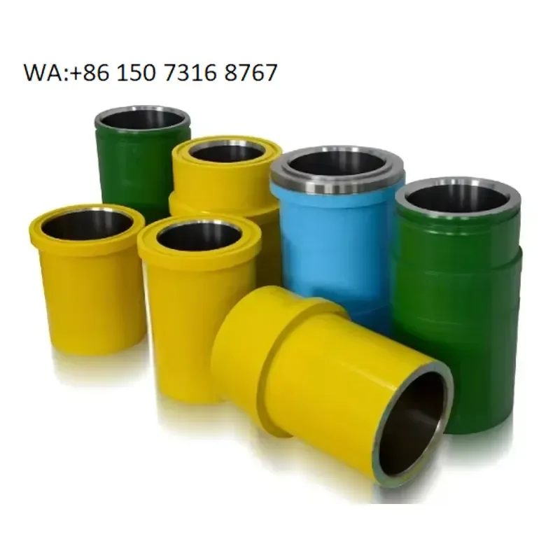 API 7K Mud Pump Spare Parts 99.5% Alumina Zirconia Ceramic Liner Cylinder Steel Shell 45# Shandong Wealth Petroleum Equipment