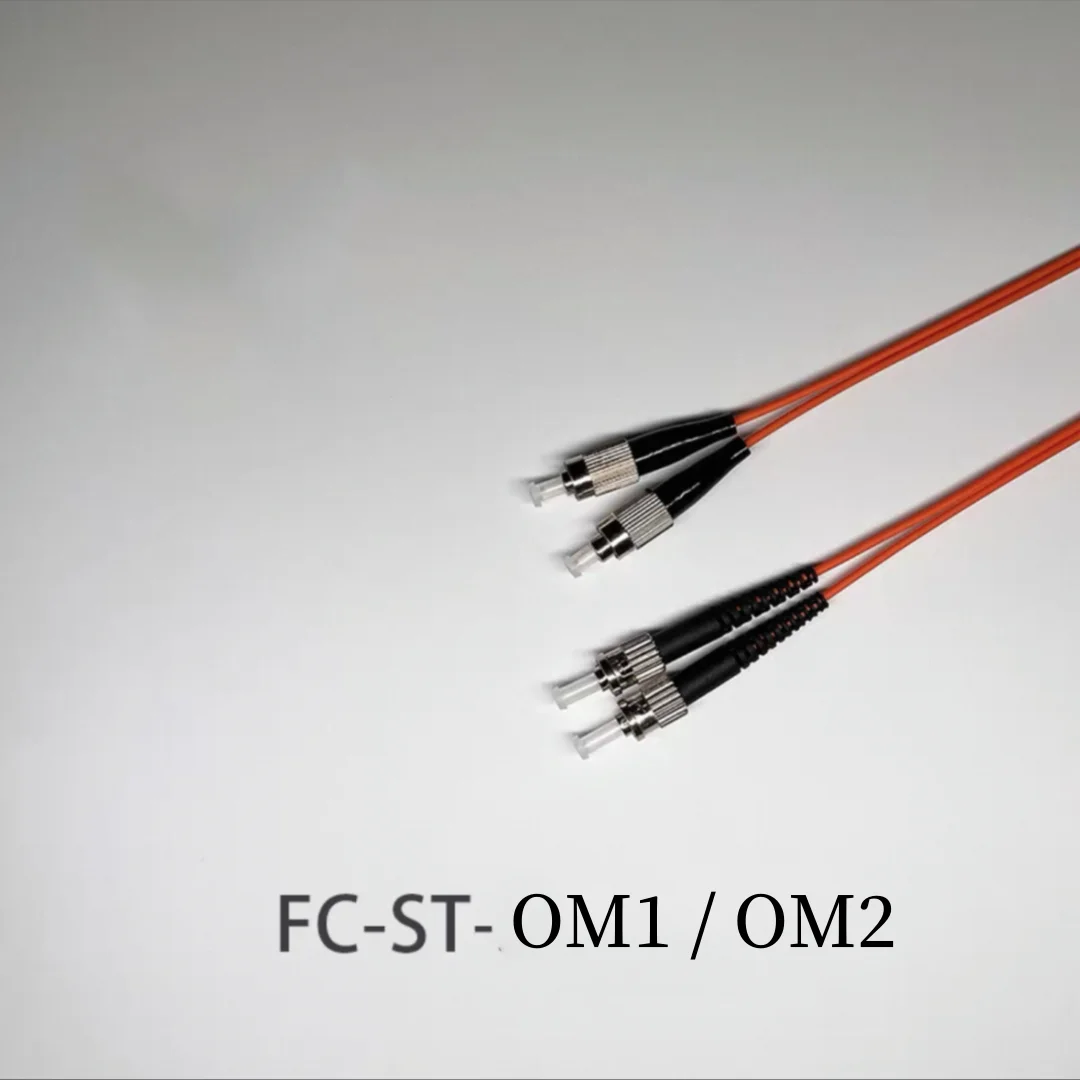 оптоволоконный патч-корд FC-ST OM1 OM2 дуплексный 20м30м100м ST-FC DX Многомодовый кабель 1м2м3м5м7м10м оптоволоконная перемычка бесплатная доставка ELINK