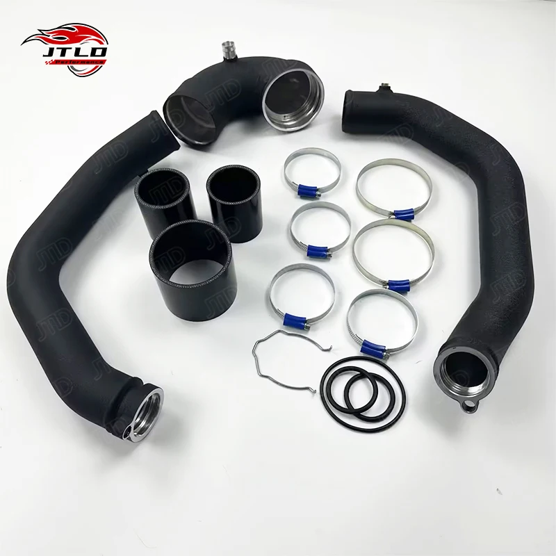 JTLD BM-016T JTLD Charging Tube Pipe Intake Pipe Kit For BMW S55 F80 M3 F82 F83 M4 Twin Turbo Exhaust System