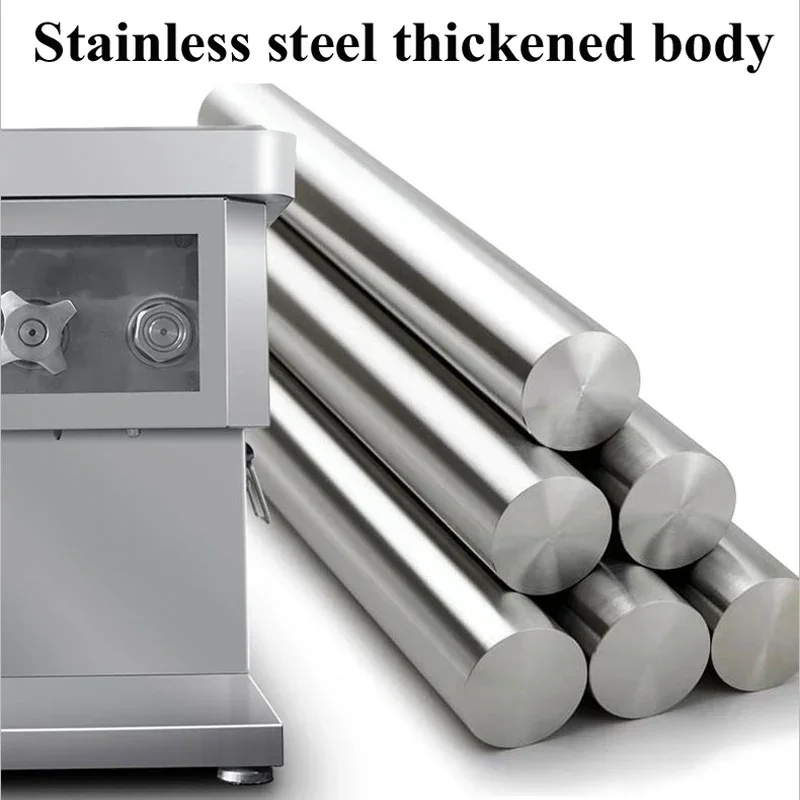 Высококачественная мясорубка из нержавеющей стали 220 В/110 В, коммерческая машина для нарезки кубиками, многофункциональная мясорубка