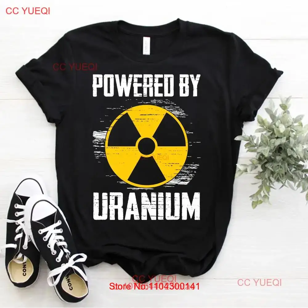 T-shirt manches longues ou courtes, Nuclear Engineering Power par Uranium Physics Energy Science, Taille S 5xl