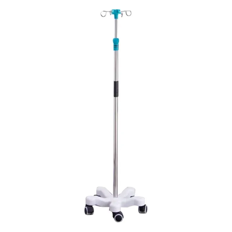MY-R112A-B MEDICAL IV Pole Stand Medical Adjustable Infusion Stand Convenient and Durable Drip Stand IV Pole