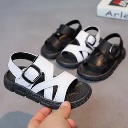 Children Sandals Summer Breathable Beach Shoe Sandals Boy Soft Soled Boy Sandals Kids Shoe for Girl Toddler Boy Shoe Sandalias