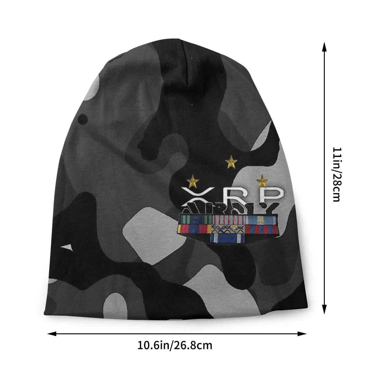 XRP ARMY Commando Camoflage Washed Warm Bonnet Cycling Casual Beanies Protection Men Women Hats