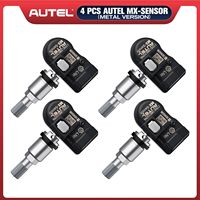 4PCS Autel TPMS MX-Sensor 315MHz & 433MHz 2in1 Tire Pressure Sensors Summer Tire Exchange Universal Clamp In
