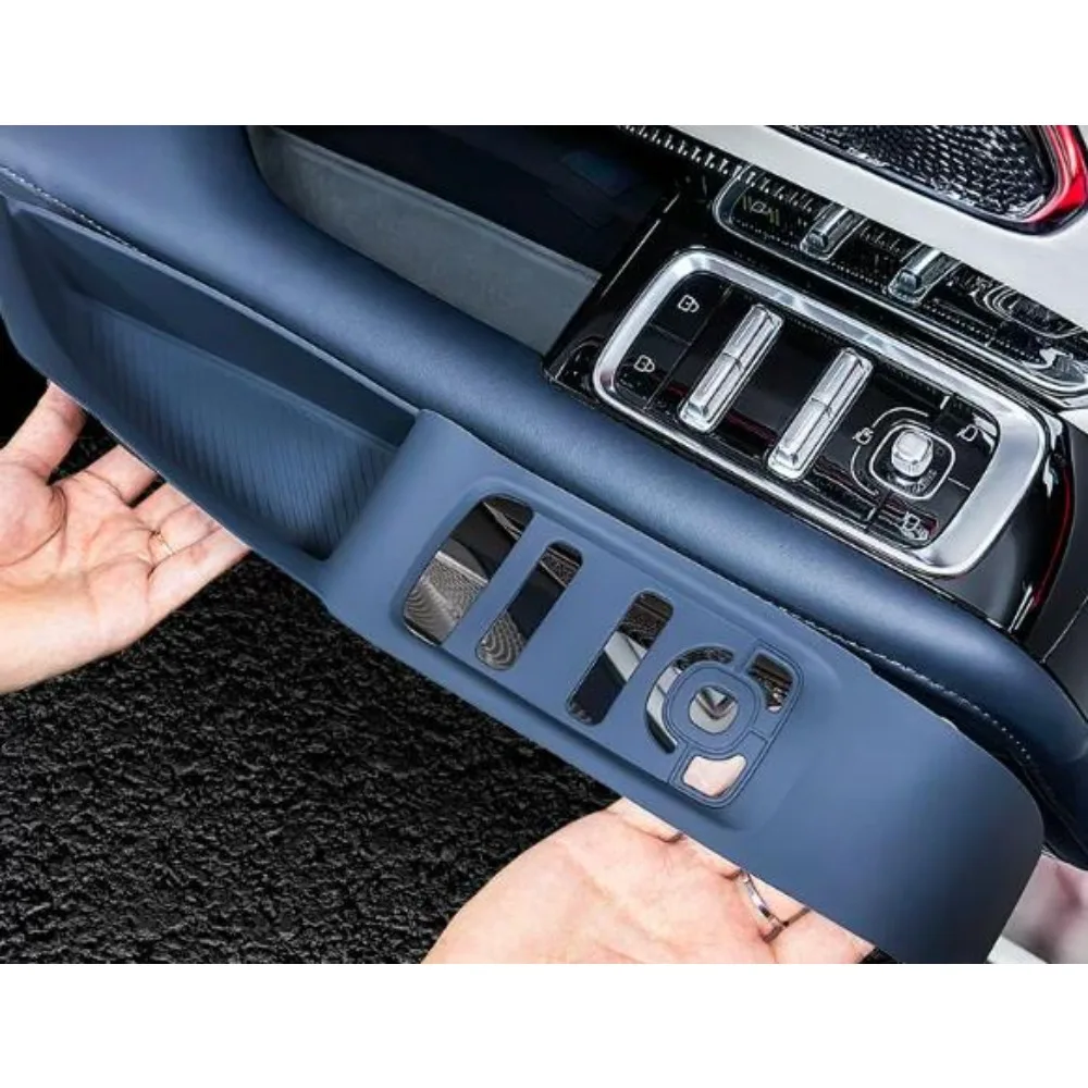 LH RH Brand New Interior Silicone Accessories for Zeekr 9X Door Handle Storage Box Trim Pad Front Rear Left Right 1set