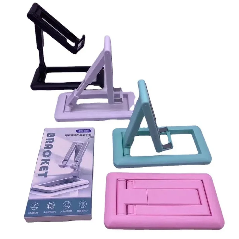 Foldable Tablet Mobile Phone Desktop Phone Stand for IPad IPhone Samsung Desk Holder Adjustable Desk Bracket Smartphone Stand