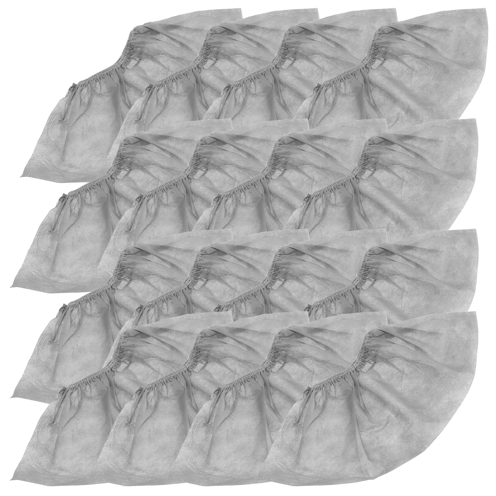 

100 Pcs Disposable Shoe Covers Non Dust Proof Thick Boot Covers Floor Indoor Use Non Woven Wear Resistant