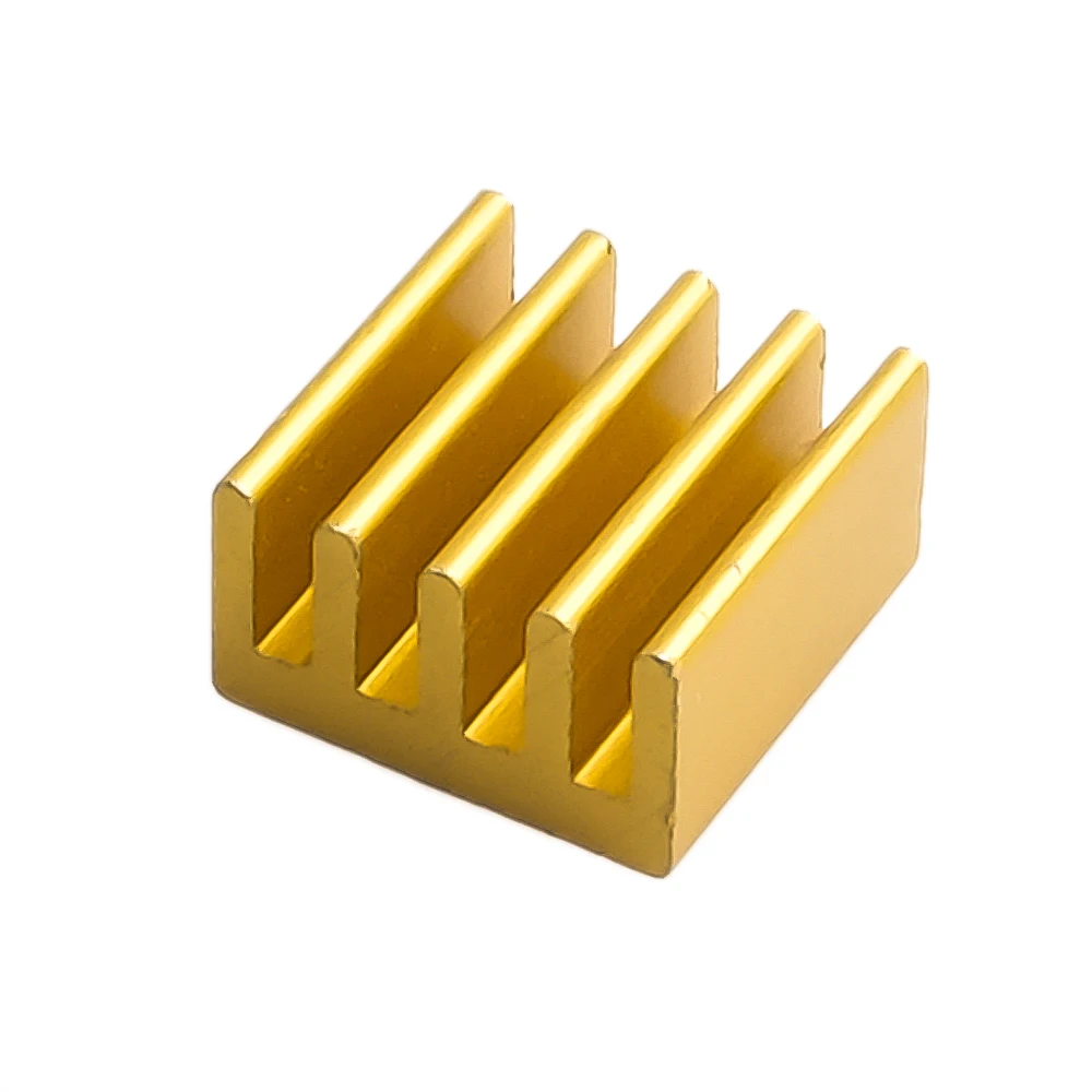 9*9*5mm Aluminium Heatsink Radiator Cooler koellichaam voor Elektronische IC Chip RAM MOS koeling Met Thermisch Geleidende Tape